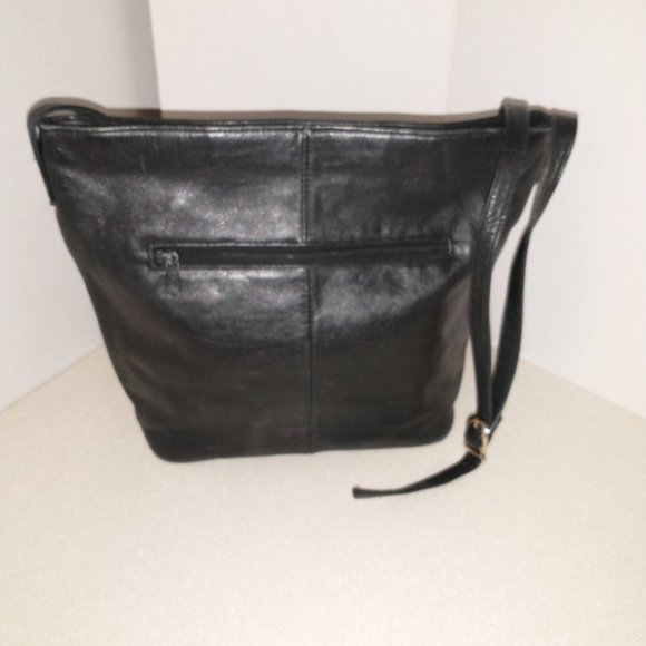 Giani Bernini Bags Womens Purse Black Leather Medium Size Poshmark